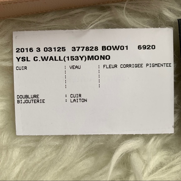 SOLD!!! NFS!! Saint Laurent Wallet On a chain - Picture 7 of 8